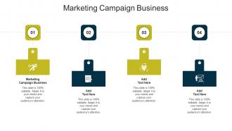 Marketing Campaign Business In Powerpoint And Google Slides Cpb