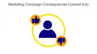 Marketing Campaign Consequences Colored Icon In Powerpoint Pptx Png And Editable Eps Format