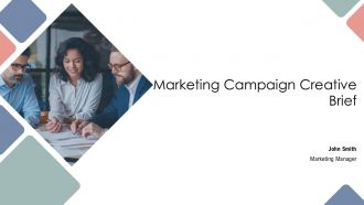 Marketing Campaign Creative Brief PPT Designs AT