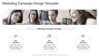 Marketing Campaign Design Template In Powerpoint And Google Slides Cpb