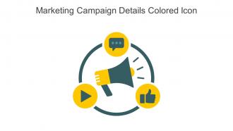 Marketing Campaign Details Colored Icon In Powerpoint Pptx Png And Editable Eps Format