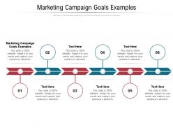 Marketing campaign goals examples ppt powerpoint presentation icon design templates cpb