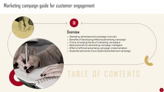 Marketing Campaign Guide for Customer Engagement MKT CD V Engaging Ideas