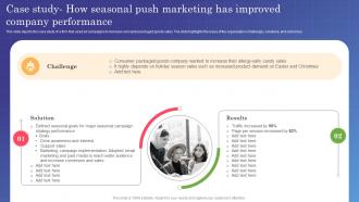 Marketing Campaign Management Case Study How Seasonal Push Marketing Has Improved MKT SS V