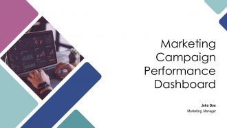 Marketing Campaign Performance Dashboard PPT Summary AT