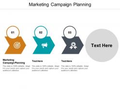 Marketing campaign planning ppt powerpoint presentation portfolio styles cpb