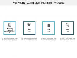 Marketing campaign planning process ppt powerpoint presentation infographic template designs download cpb