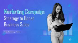 Marketing Campaign Strategy to Boost Business Sales powerpoint presentation slides Strategy CD