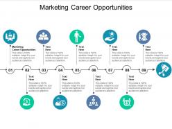 Marketing career opportunities ppt powerpoint presentation outline ideas cpb