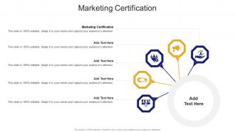 Marketing Certification In Powerpoint And Google Slides Cpb