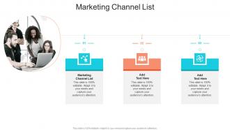 Marketing Channel List In Powerpoint And Google Slides Cpb