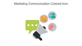 Marketing Communication Colored Icon In Powerpoint Pptx Png And Editable Eps Format