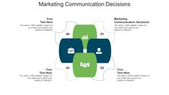Marketing communication decisions ppt powerpoint presentation file layout ideas cpb