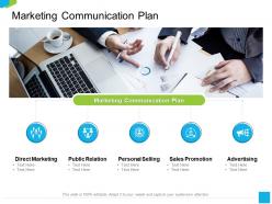 Marketing communication plan m2239 ppt powerpoint presentation layouts format ideas