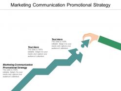 Marketing communication promotional strategy ppt powerpoint presentation portfolio templates cpb