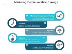 Marketing communication strategy ppt powerpoint presentation infographic template cpb