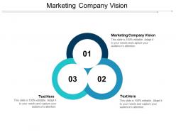 Marketing company vision ppt powerpoint presentation slides background image cpb