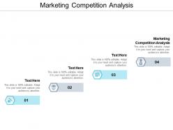 Marketing competition analysis ppt powerpoint presentation inspiration cpb