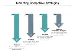 Marketing competitive strategies ppt powerpoint presentation gallery master slide cpb