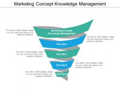 Marketing concept knowledge management ppt powerpoint presentation ideas graphics cpb