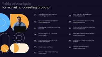 Marketing Consulting Proposal Powerpoint Presentation Slides Graphical Best