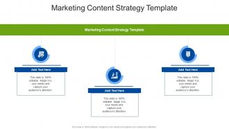 Marketing Content Strategy Template In Powerpoint And Google Slides Cpb