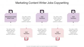 Marketing Content Writer Jobs Copywriting In Powerpoint And Google Slides Cpb