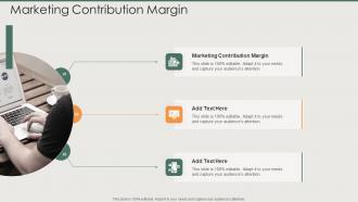 Marketing Contribution Margin In Powerpoint And Google Slides Cpb