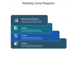 Marketing course respective ppt powerpoint presentation ideas outfit cpb