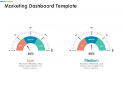 Marketing dashboard template medium ppt powerpoint presentation guidelines