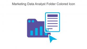Marketing Data Analyst Folder Colored Icon In Powerpoint Pptx Png And Editable Eps Format