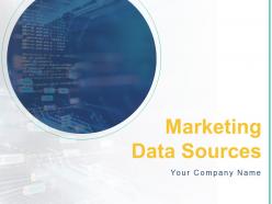 Marketing Data Sources Powerpoint Presentation Slides