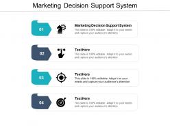 Marketing decision support system ppt powerpoint presentation styles gallery cpb