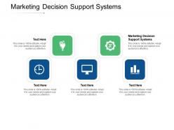 Marketing decision support systems ppt powerpoint presentation gallery pictures cpb