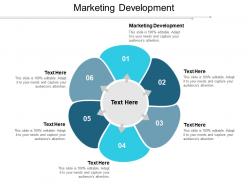Marketing development ppt powerpoint presentation gallery pictures cpb