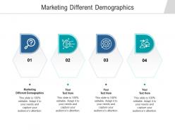 Marketing different demographics ppt powerpoint presentation styles microsoft cpb