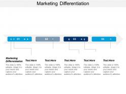 Marketing differentiation ppt powerpoint presentation file elements cpb