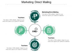Marketing direct mailing ppt powerpoint presentation styles layouts cpb