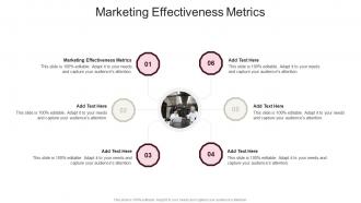 Marketing Effectiveness Metrics In Powerpoint And Google Slides Cpb