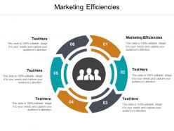 Marketing efficiencies ppt powerpoint presentation portfolio graphics cpb