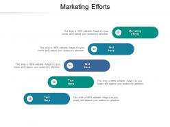 Marketing efforts ppt powerpoint presentation outline shapes cpb