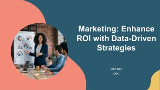 Marketing Enhance ROI With Data Driven Strategies PPT Mockup AT