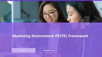 Marketing Environment PESTEL Framework PPT Summary AT
