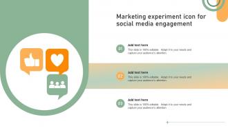 Marketing Experiment Icon For Social Media Engagement
