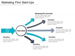 Marketing firm start ups ppt powerpoint presentation portfolio layout ideas cpb