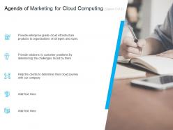 Marketing for cloud computing agenda of computing infrastructure ppt portfolio