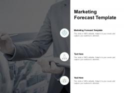 Marketing forecast template ppt powerpoint presentation model layout cpb