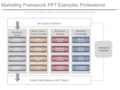 Marketing framework ppt examples professional