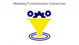 Marketing Funnel Analysis Colored Icon In Powerpoint Pptx Png And Editable Eps Format