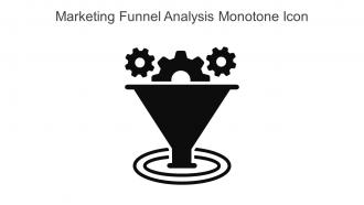 Marketing Funnel Analysis Monotone Icon In Powerpoint Pptx Png And Editable Eps Format